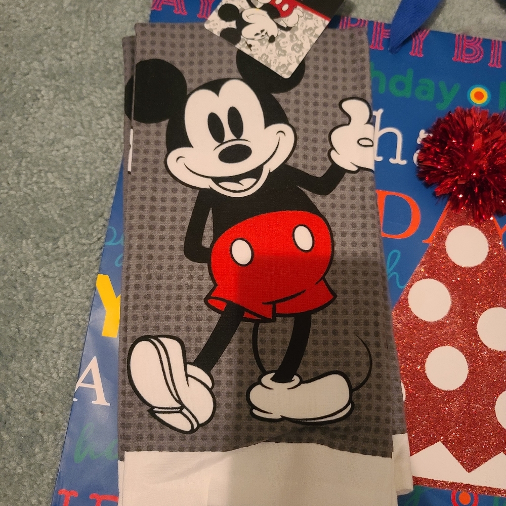 Disney Mickey Mouse Tea Towels- 2pk